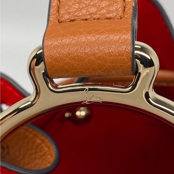 Christian Louboutin By My Side embellished textured-leather bucket bag - Picture 10 of 14